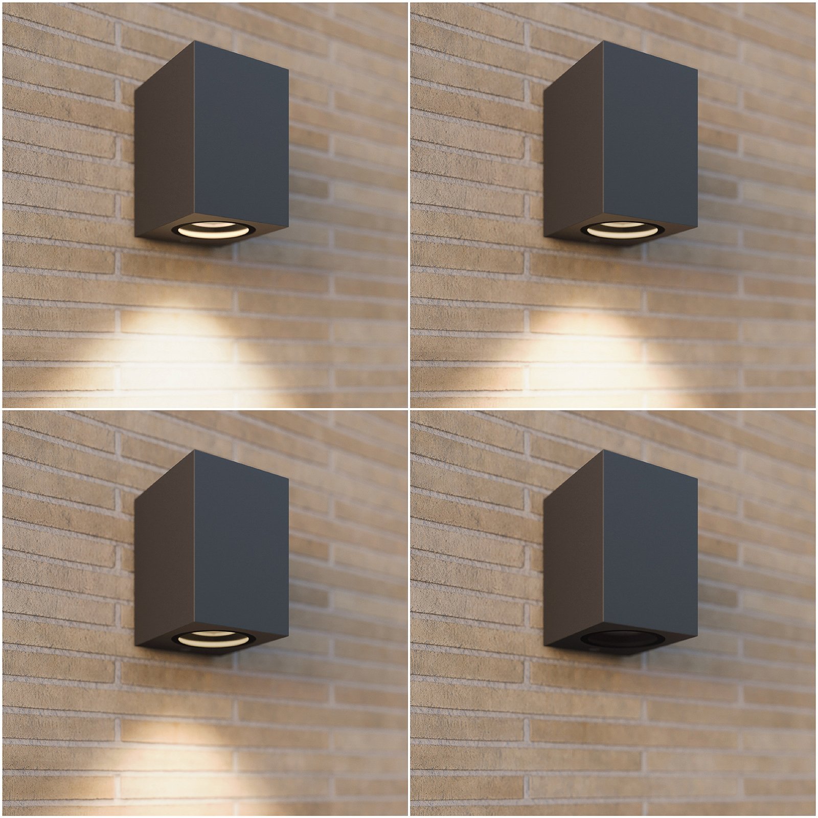 Xava Buiten Wandlamp IP65 Graphite - Lucande