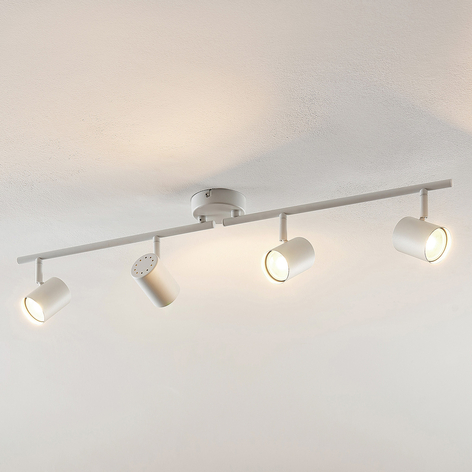 ELC Tomoki LED-loftlampe, hvid, 4 lyskilder