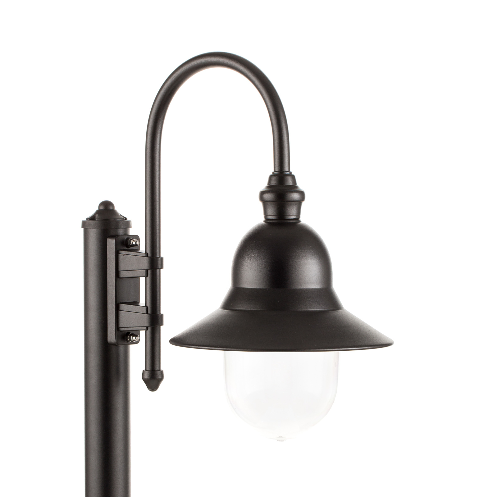 Útjelző lámpa Nios öntött alumíniumból, fekete színben