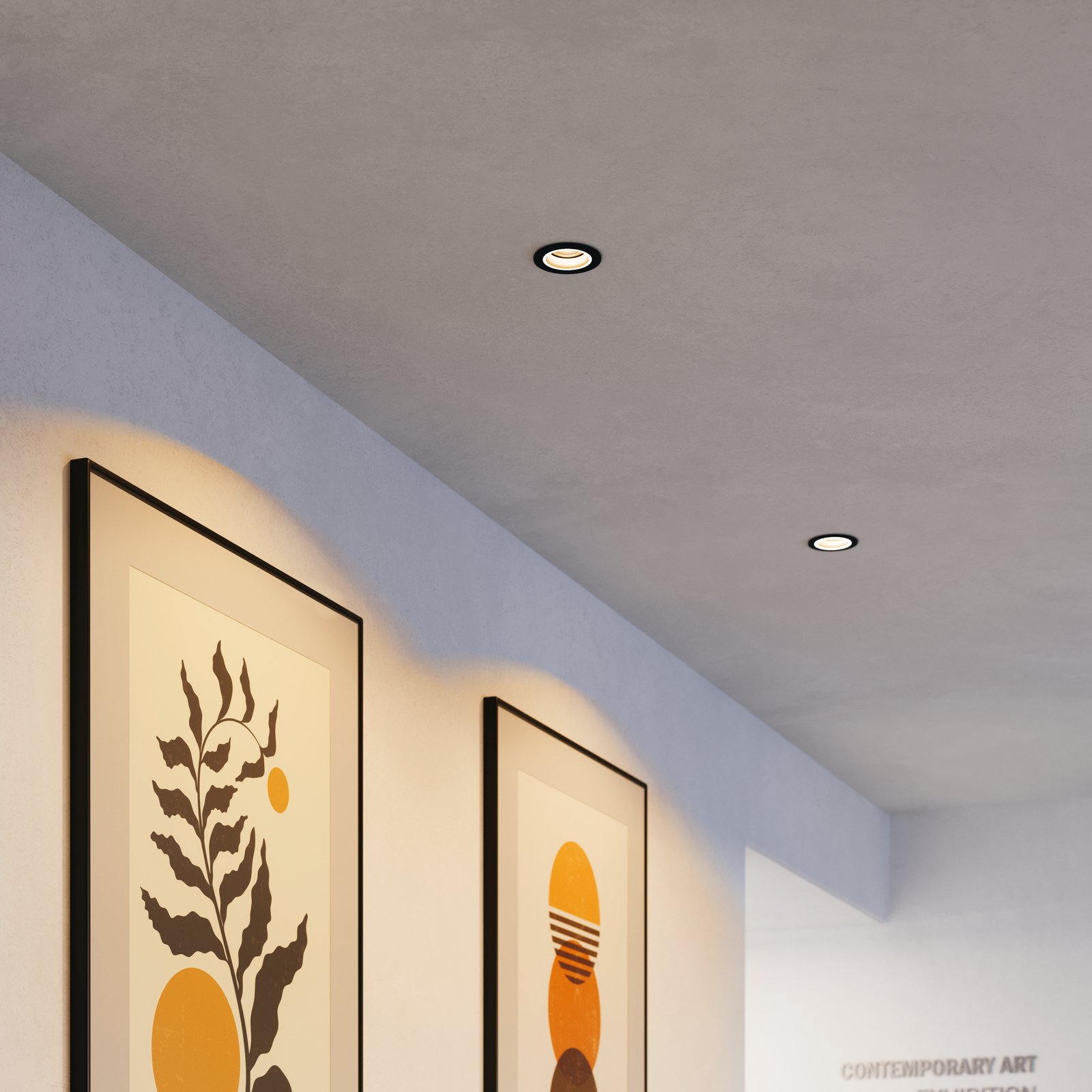 EGLO connect Smart-LED-Leuchte Carosso-Z, Ø 9cm, schwarz