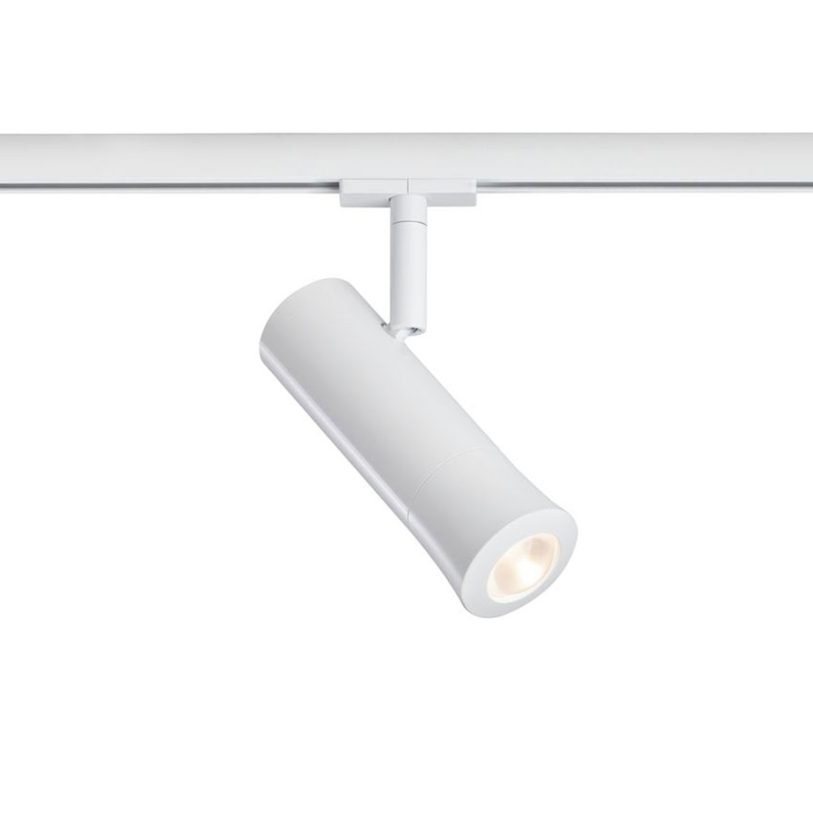 Paulmann NanoRail Tarus LED spot, white, for Living / Dining Room, plastic, metal, 6.5 W, energy efficiency: A+, L: 11.8 cm, W: 4 cm, H: 14.5 cm