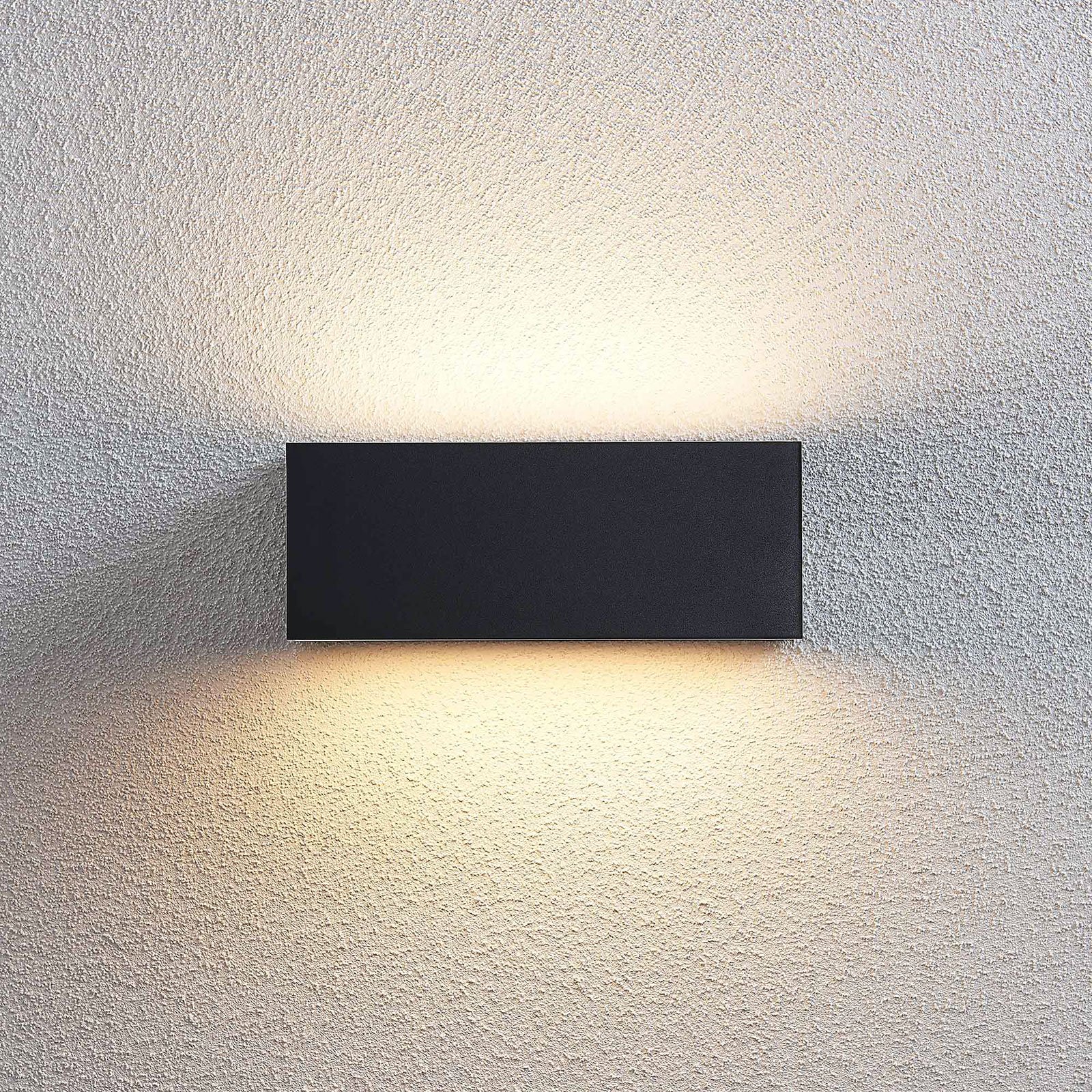 LED venkovní nástěnné svítidlo Nienke, IP65, 23 cm