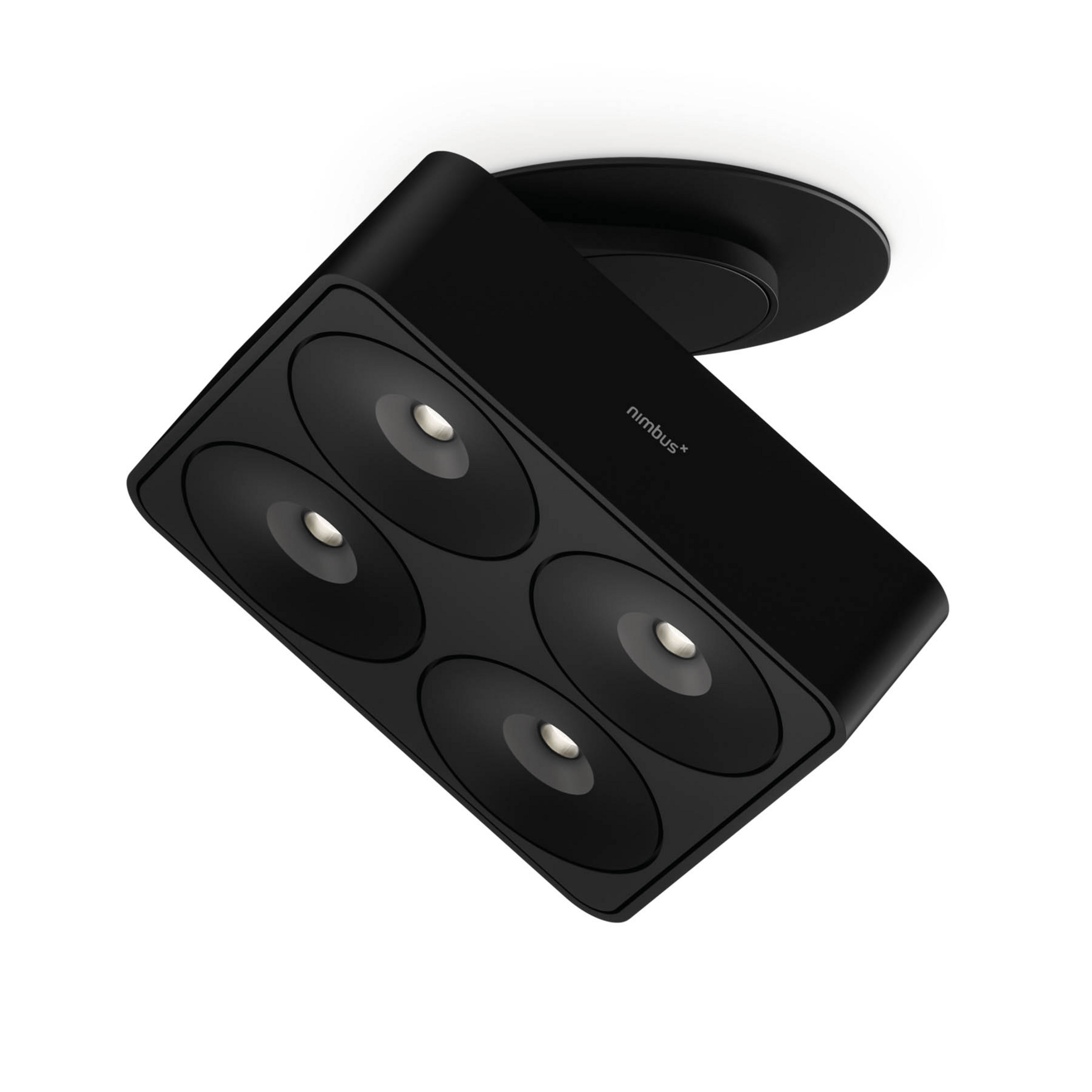 Φωτιστικό Nimbus Q Four TT Phasendim. 40° 940 μαύρο