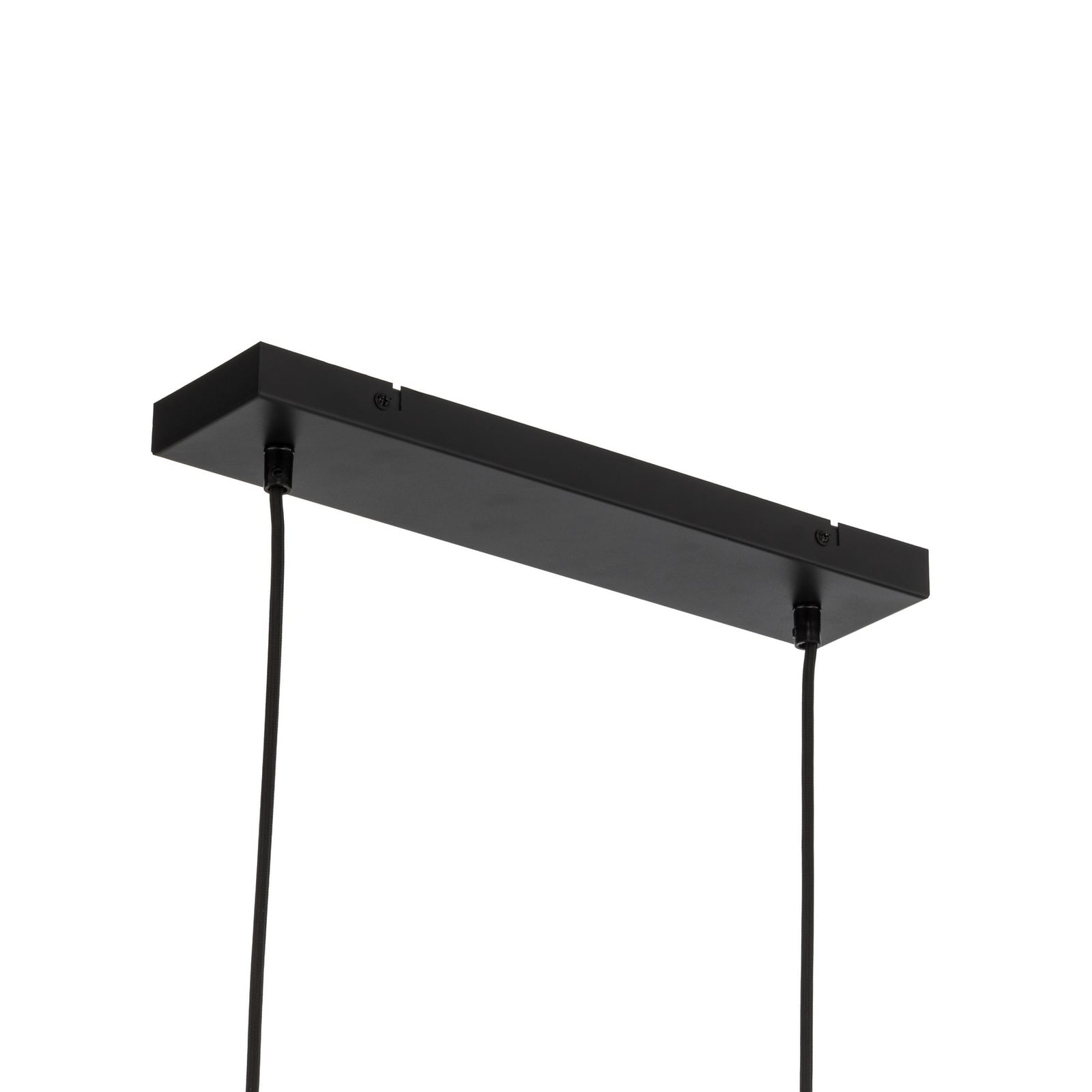 Lindby suspension Trebale, E27, Ø 28 cm, 3 lampes, bois
