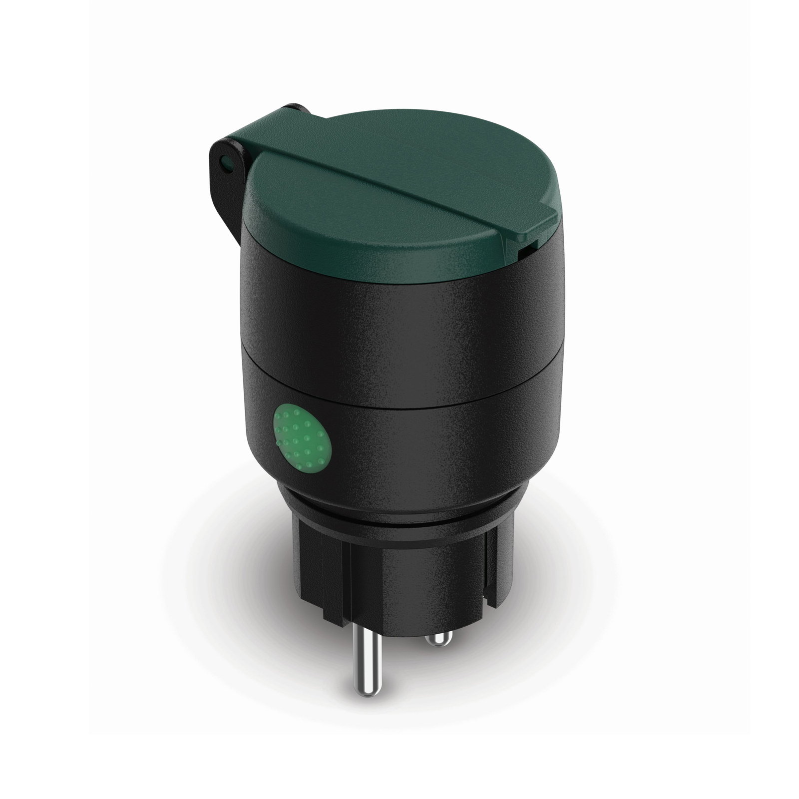 Innr Outdoor Smart Plug Steckdose, IP44, Kunststoff, schwarz