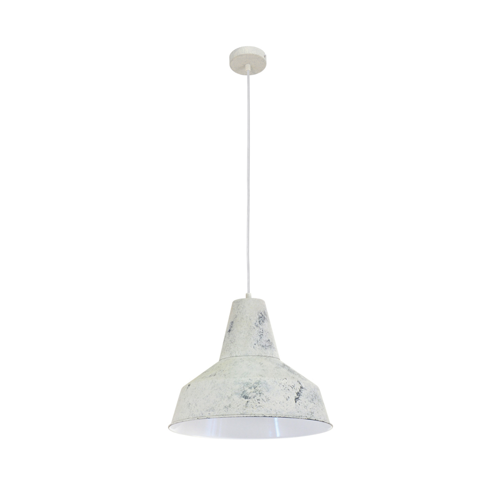 With a broad lampshade - Berenice hanging light