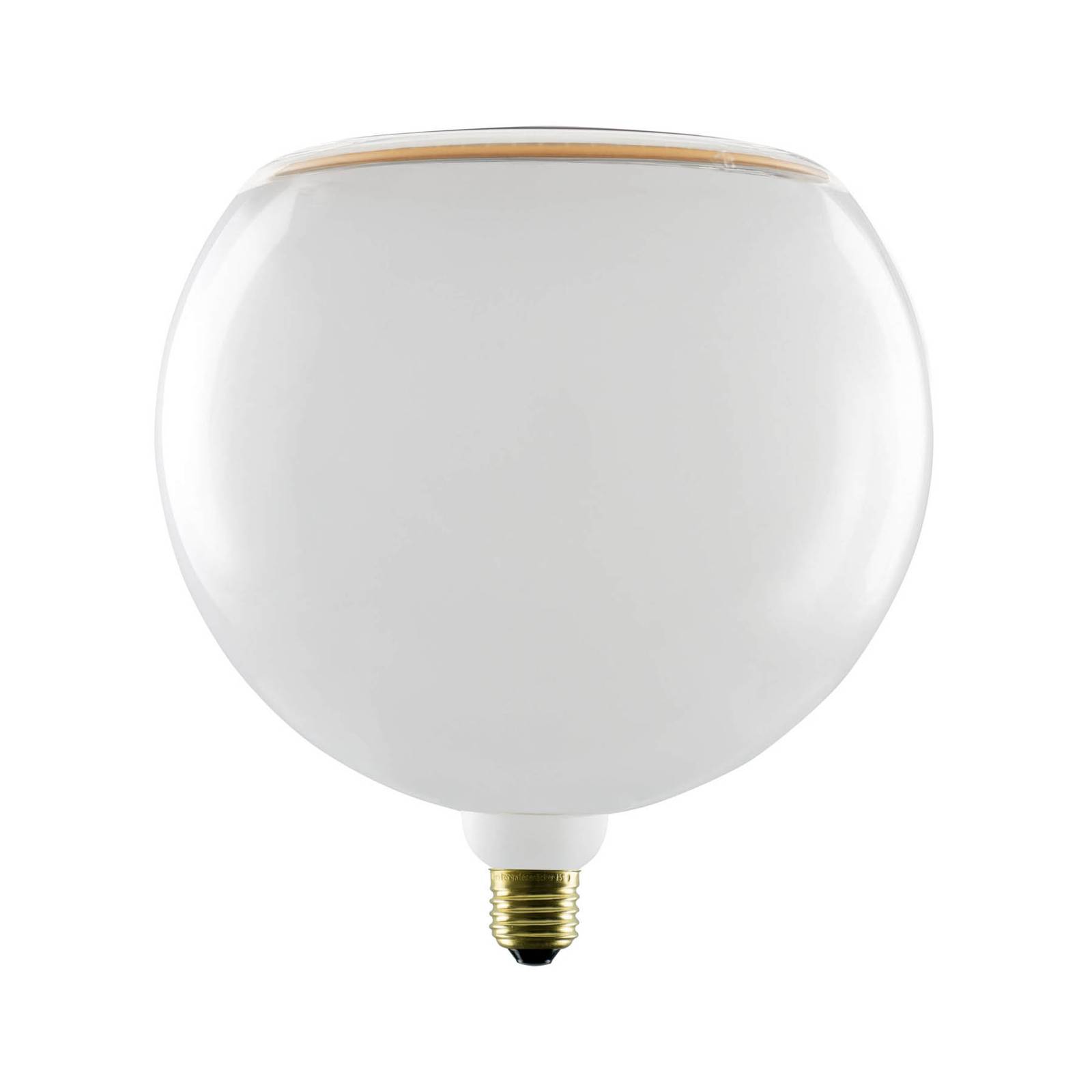SEGULA LED-Globelampe Floating, E27, weiß G200 6 W 922 dim