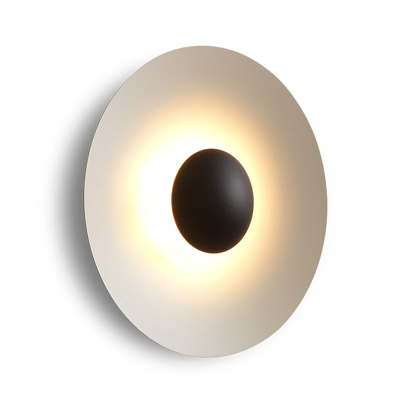 MARSET Ginger 20C LED-Wandlampe Ø20cm sand