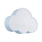 Plafonieră Cloud, albastru, lungime 63 cm, oțel/plastic