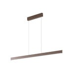 Lucande Smart LED pendant light Mylosh, coffee, CCT, Tuya