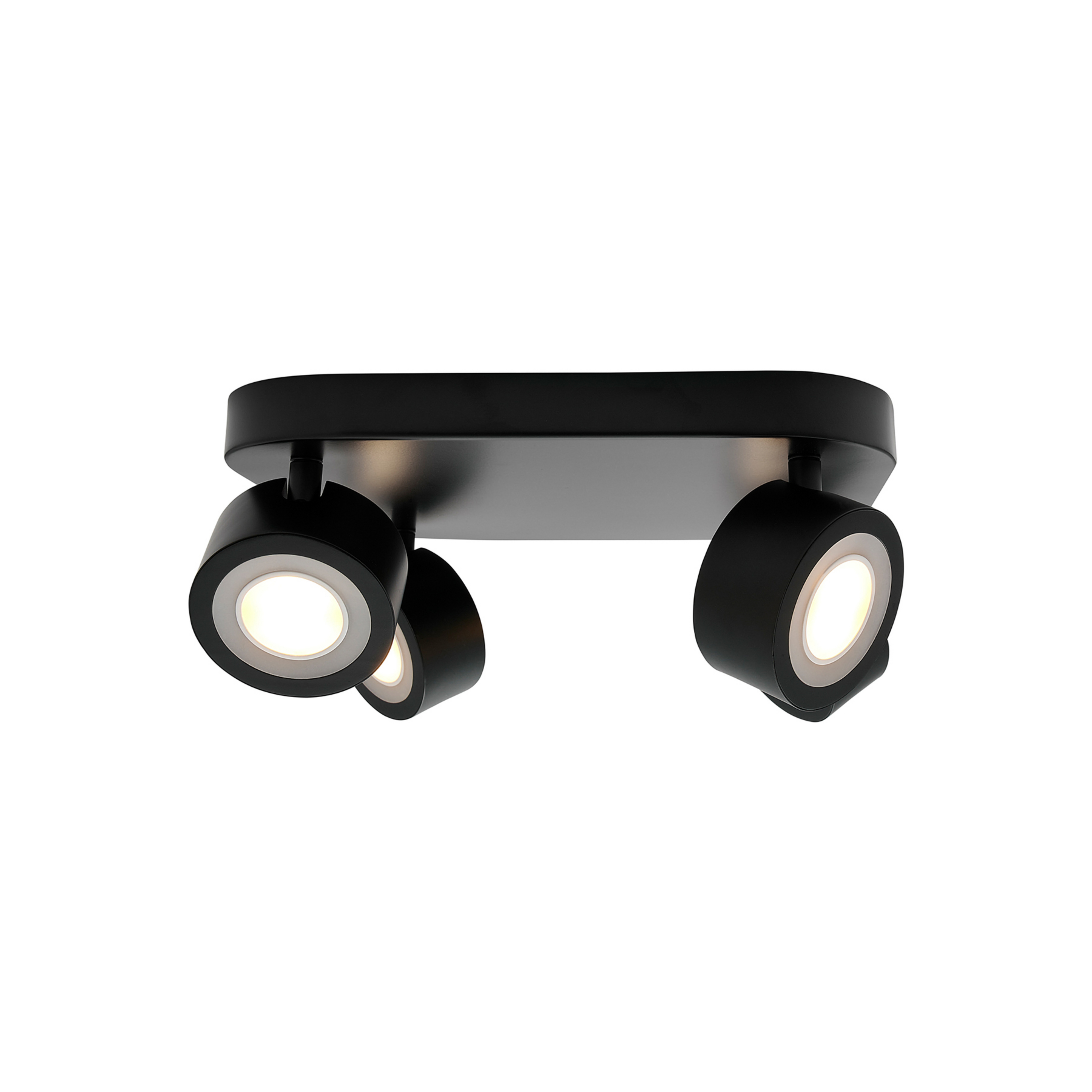 Clyde 4-Spot Plafondlamp Black - Nordlux