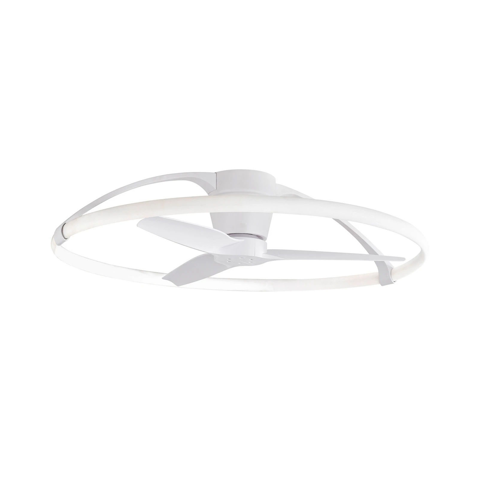 Smart LED-Deckenventilator Nepal, weiß, DC, leise