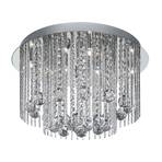 Beatrix ceiling light with crystals