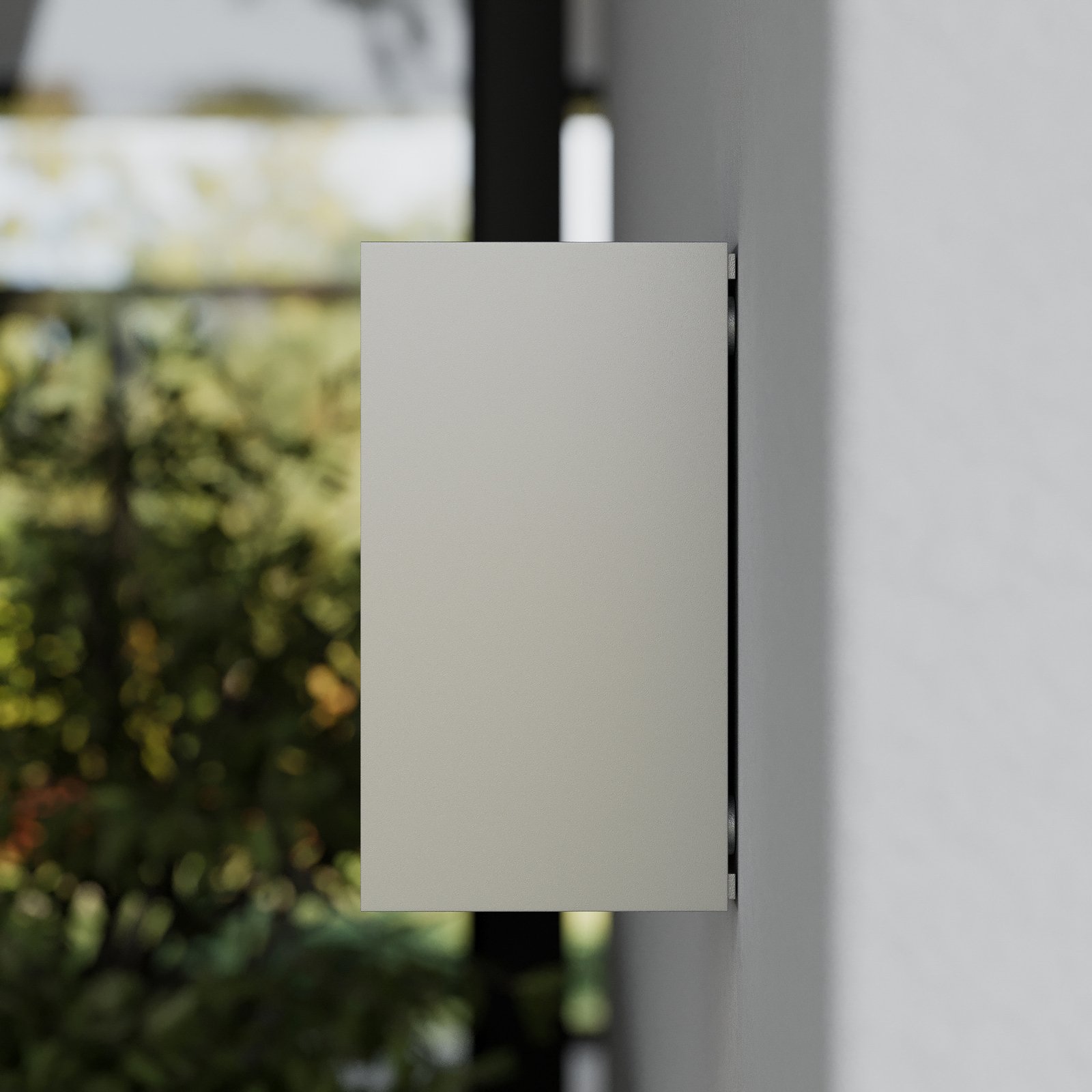 Tavi Außenwandleuchte Silver - Lucande