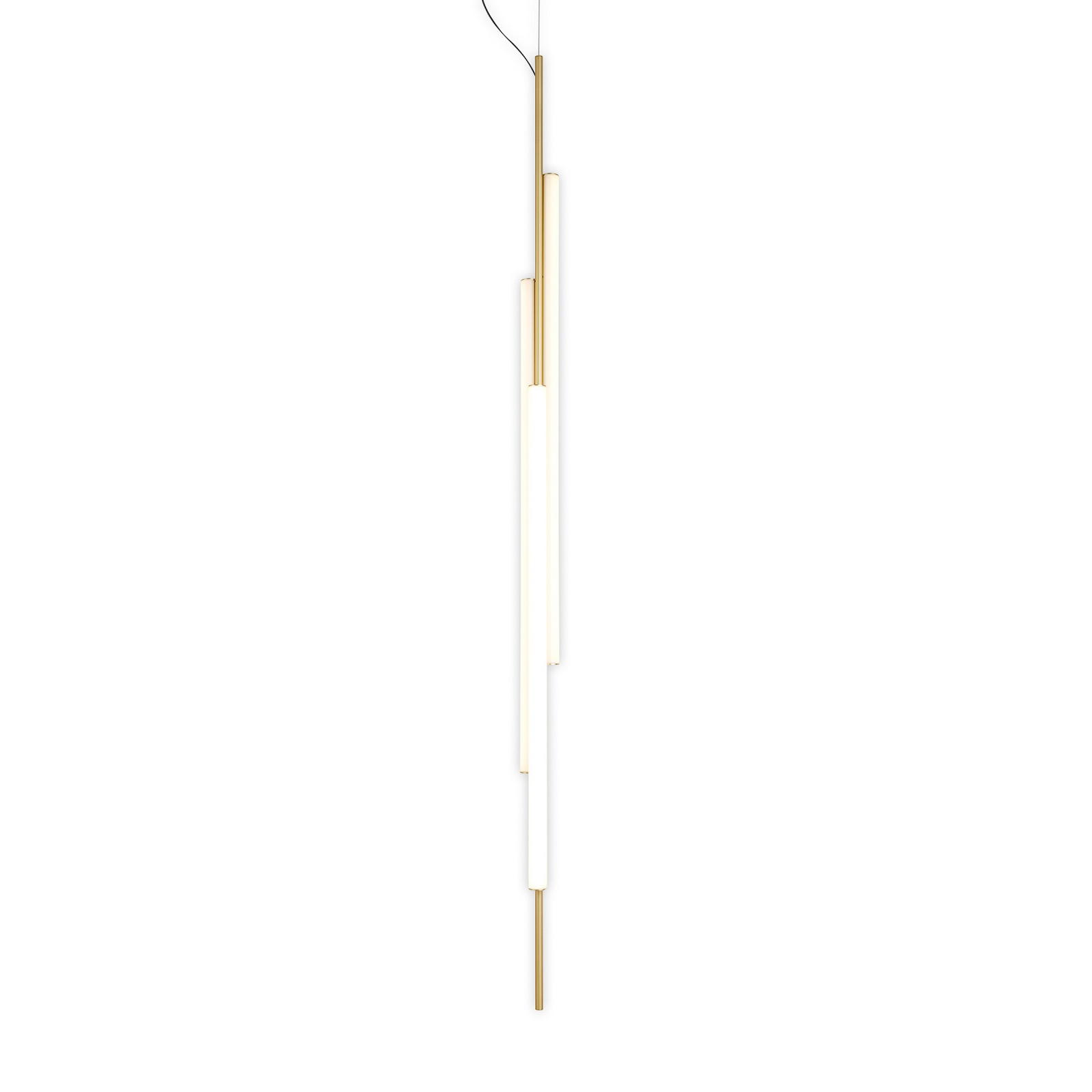 Candeeiro suspenso LED MARSET Ambrosia 175w/Plug-in 3000K dourado