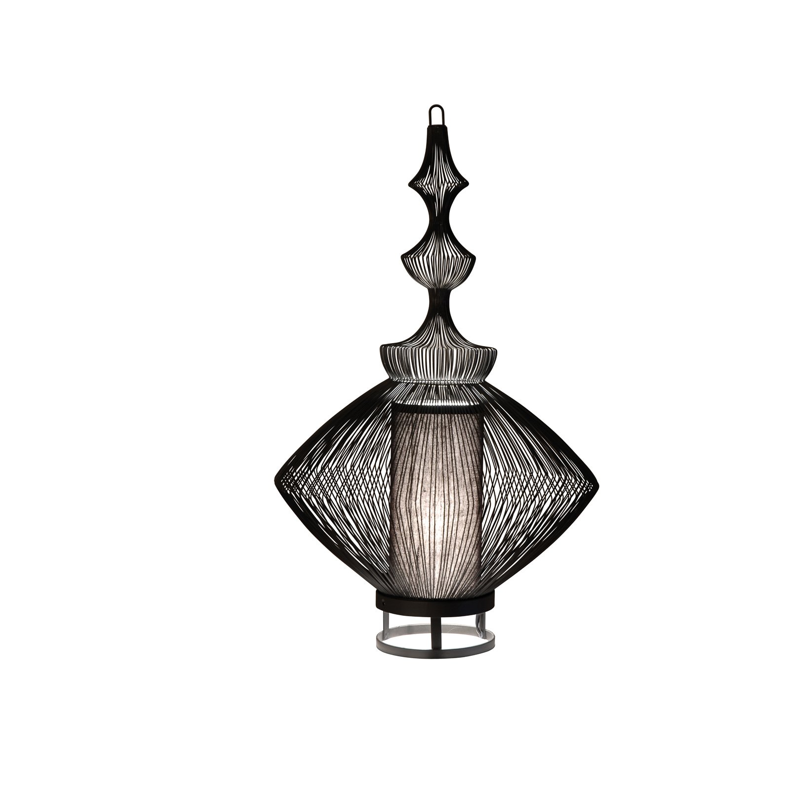Forestier Opium lampada da tavolo, nero