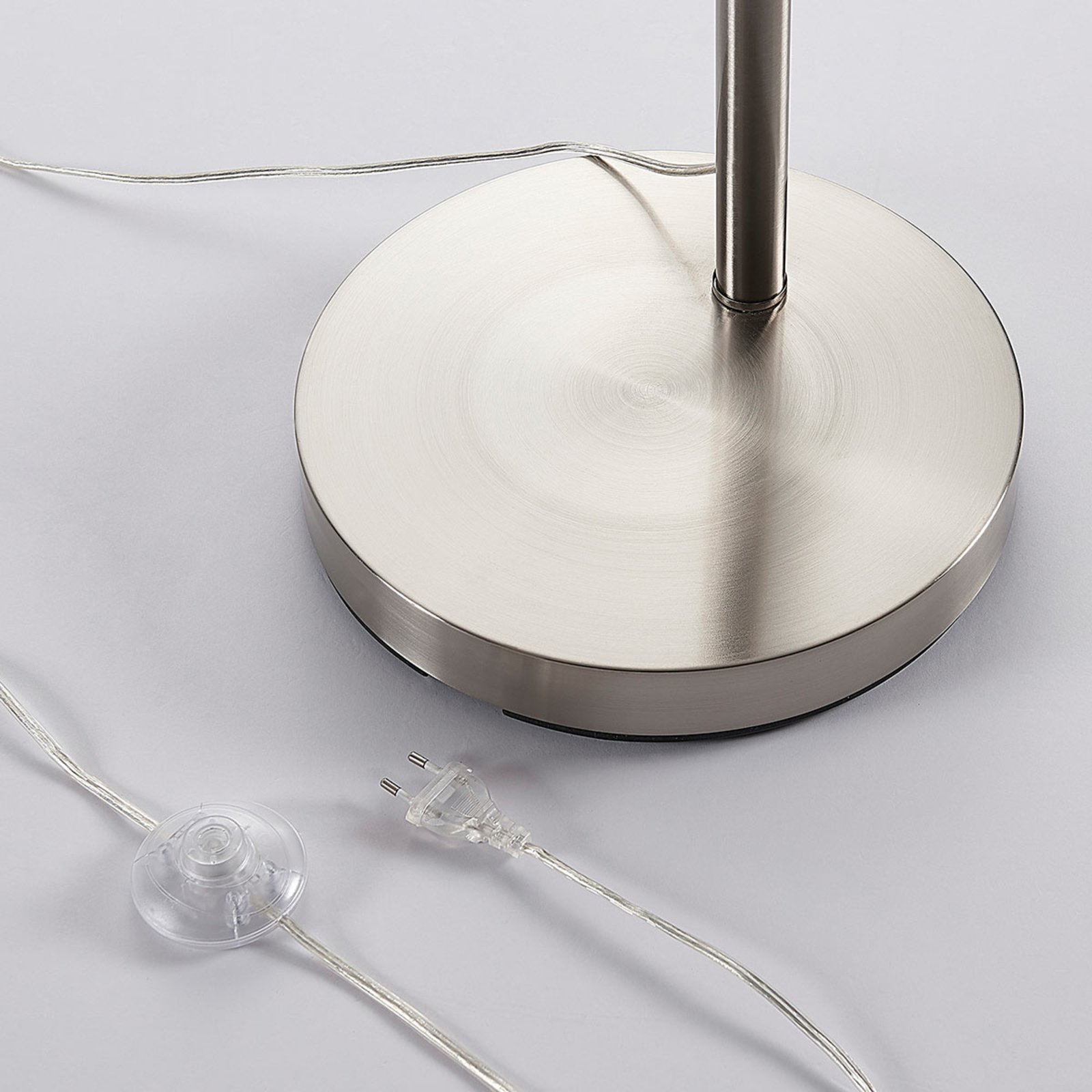 Railyn Gulvlampe Cream/Nickel - Lindby