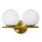 Aplique Jugen, oro, 2 luces