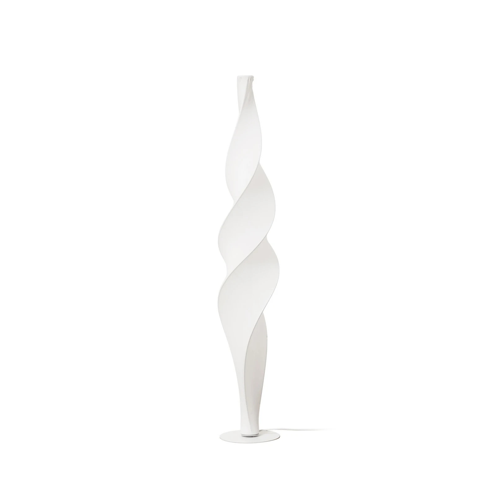 Lucande LED-Stehleuchte Novelle, λευκό, CCT, ύψος 137 cm