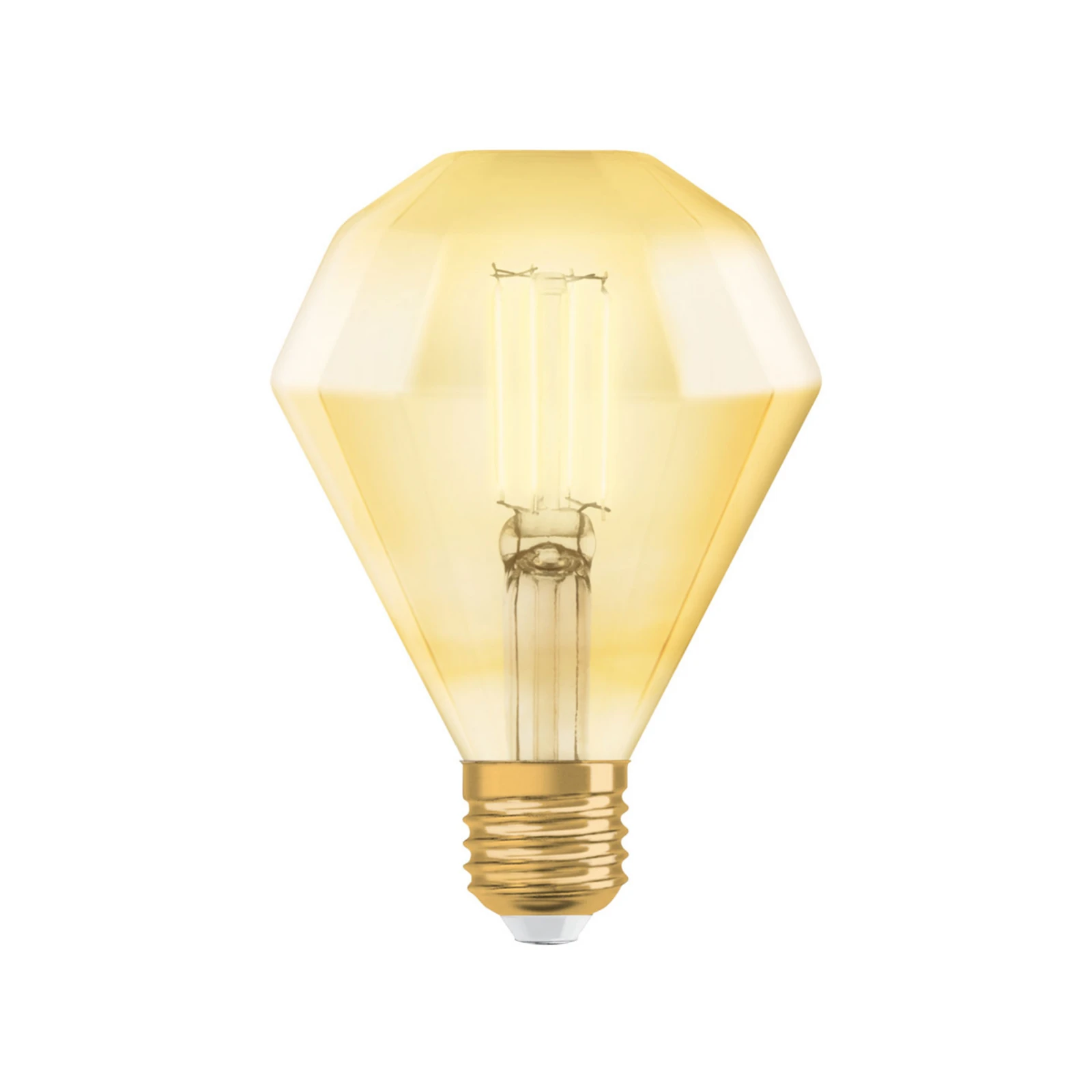 OSRAM LED-Lampe E27 4W Vintage Diamond 824 gold