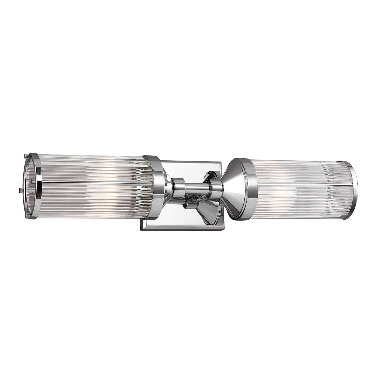 Image of Applique LED Paulson IP44 2 lampes largeur 58,4 cm 5024005326113