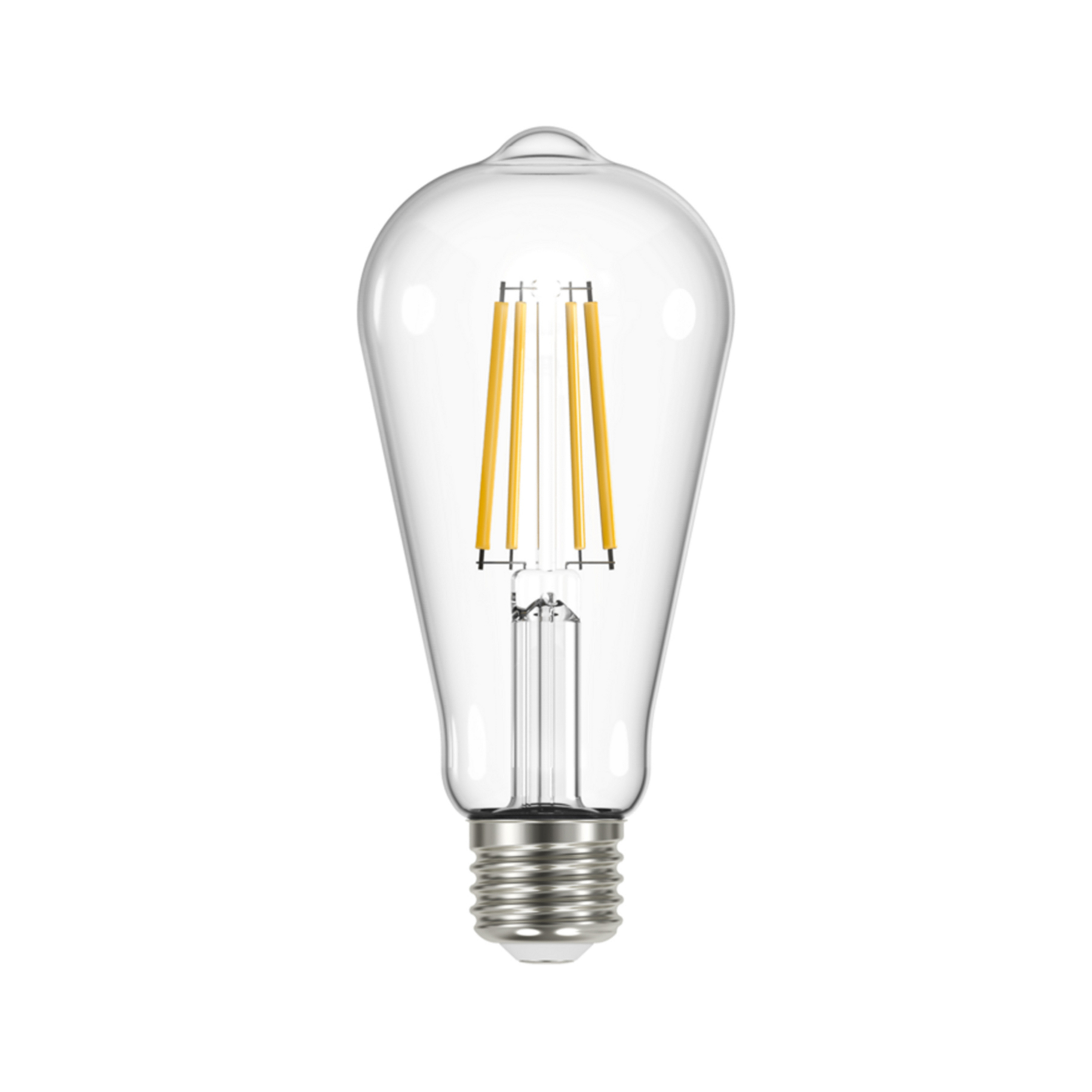 Arcchio LED-Rustikalampe, E27 3,8W, klar, 3000K, 806lm