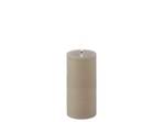 Pillar Candle LED 7,8 x 15,2 cm Rustic Sandstone - Uyuni Lighting