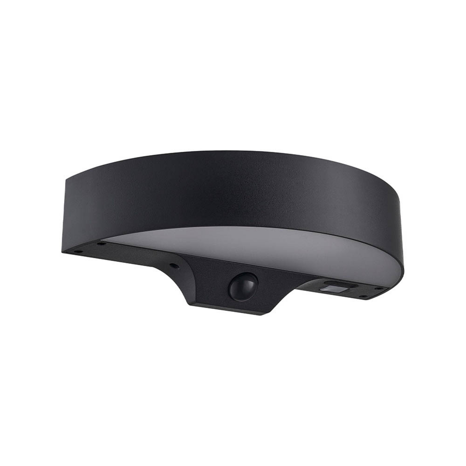 Monay Round Solar Utomhus Vägglampa IP44 Svart - Nordlux