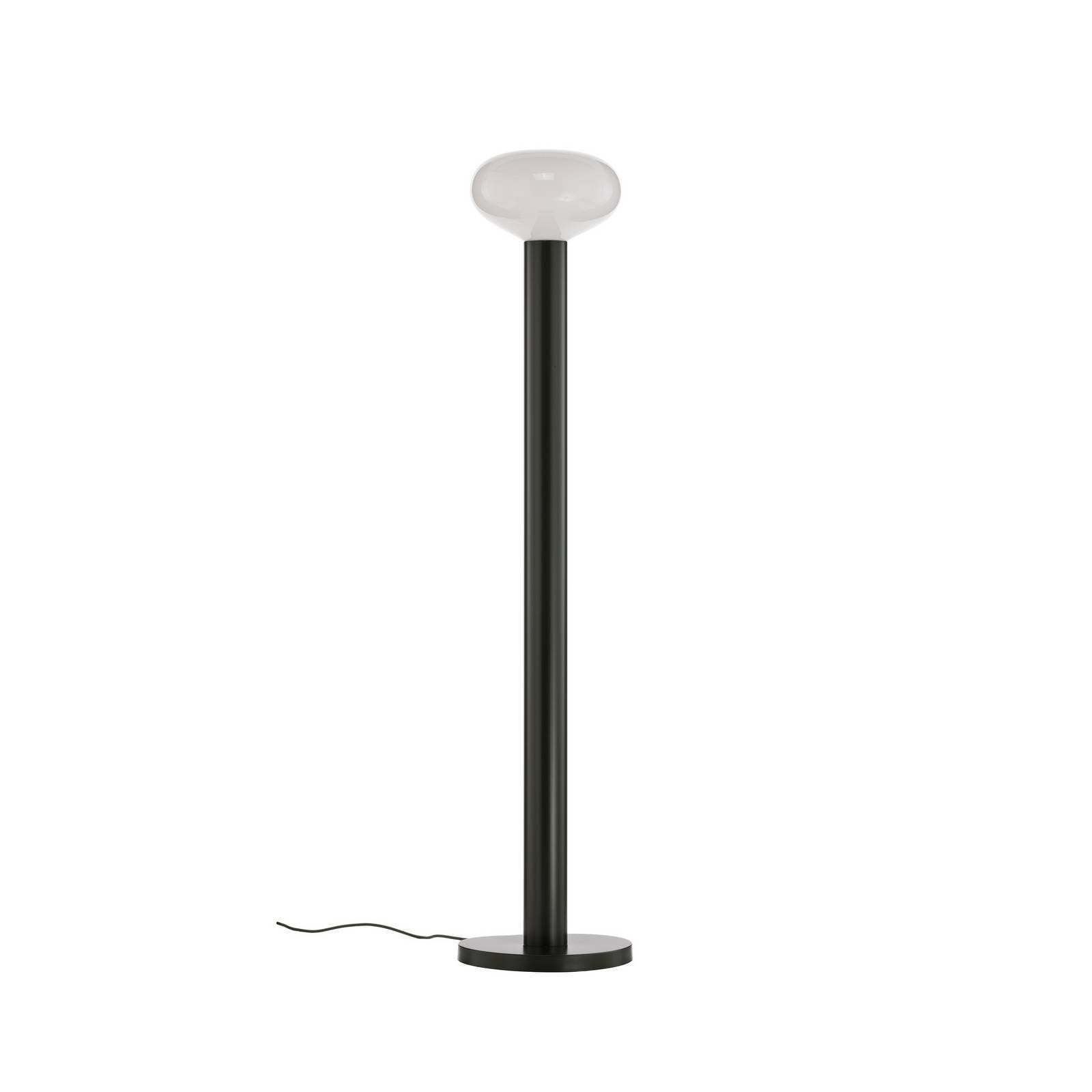 Stehleuchte Flo, grün, Höhe 138 cm, 1-flammig, Glas