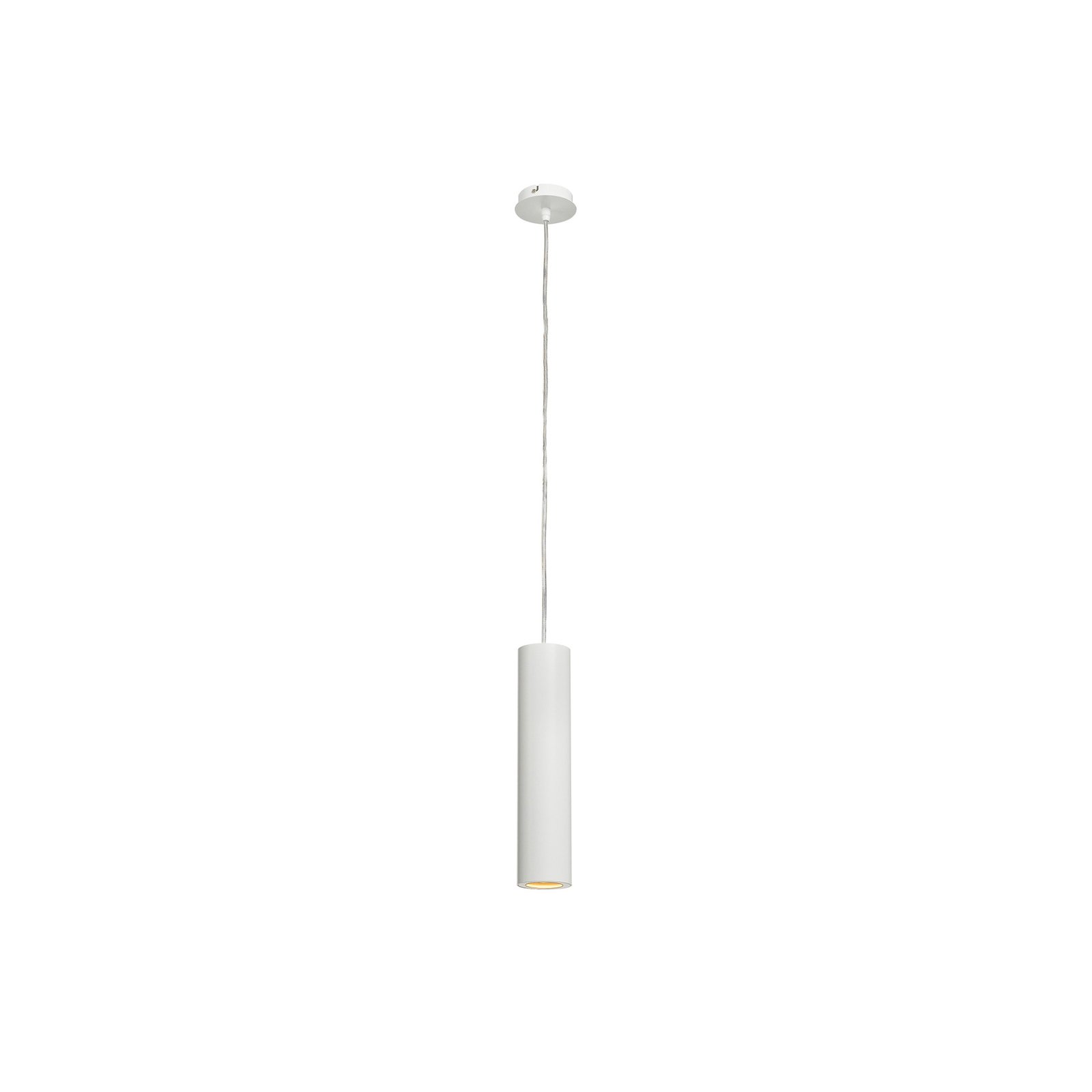 SLV Enola B pakabinamas šviestuvas, baltas, aliuminis, Ø 6,7 cm