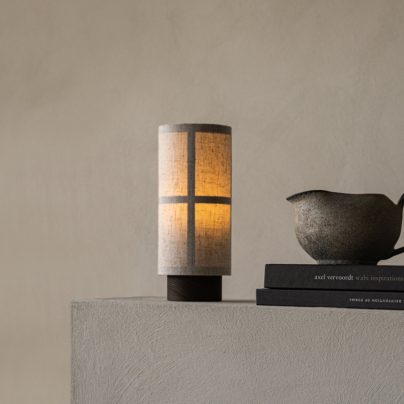 Hashira Portable Taffellamp Raw - Audo Copenhagen