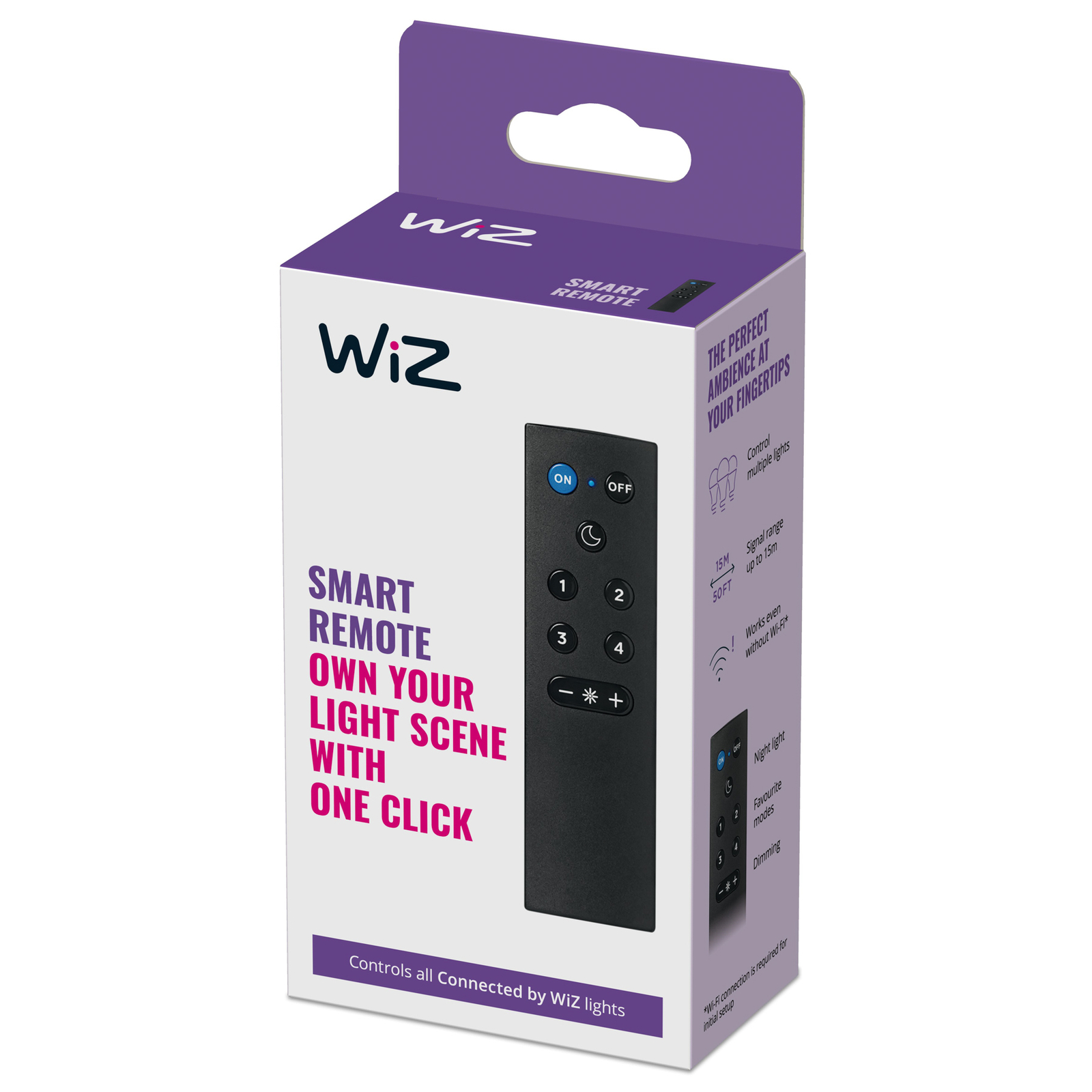 WiZ Remote Control w/Batteries - WiZ
