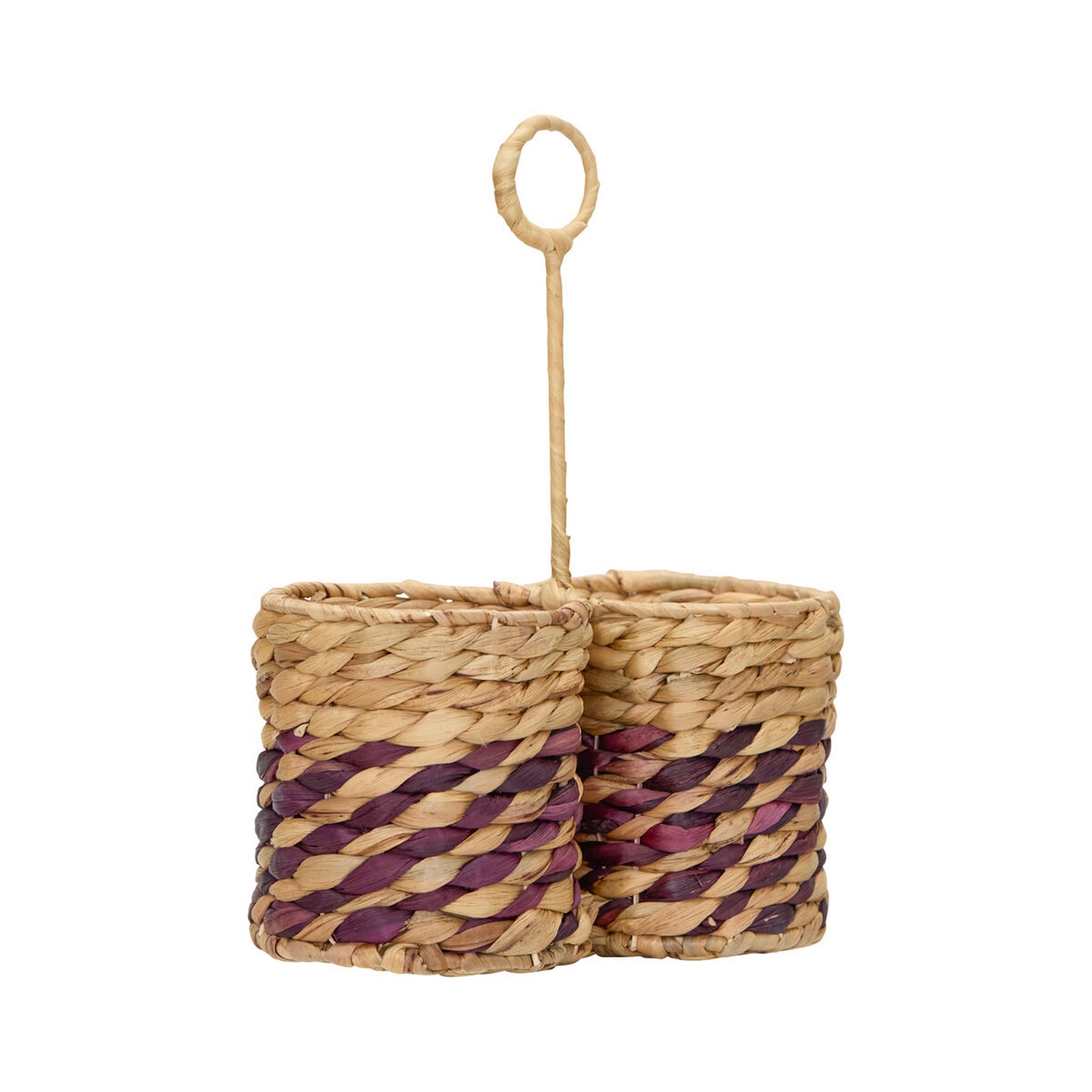 Cesto HDOrgi, giacinto d'acqua, 26 x 13 x 33 cm - House Doctor