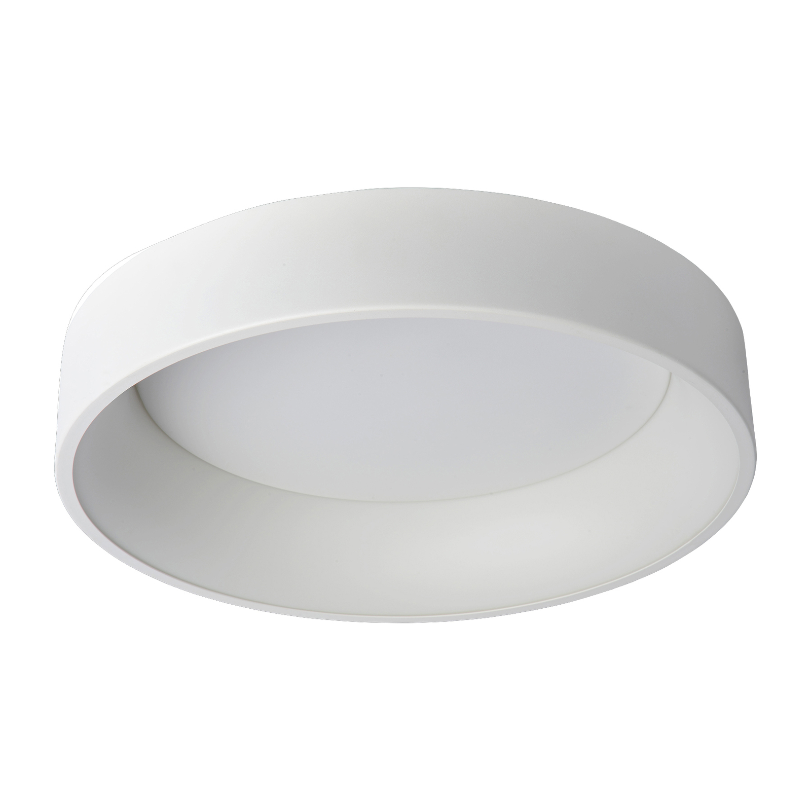 LED plafondlamp Talowe, wit, Ø 60 cm