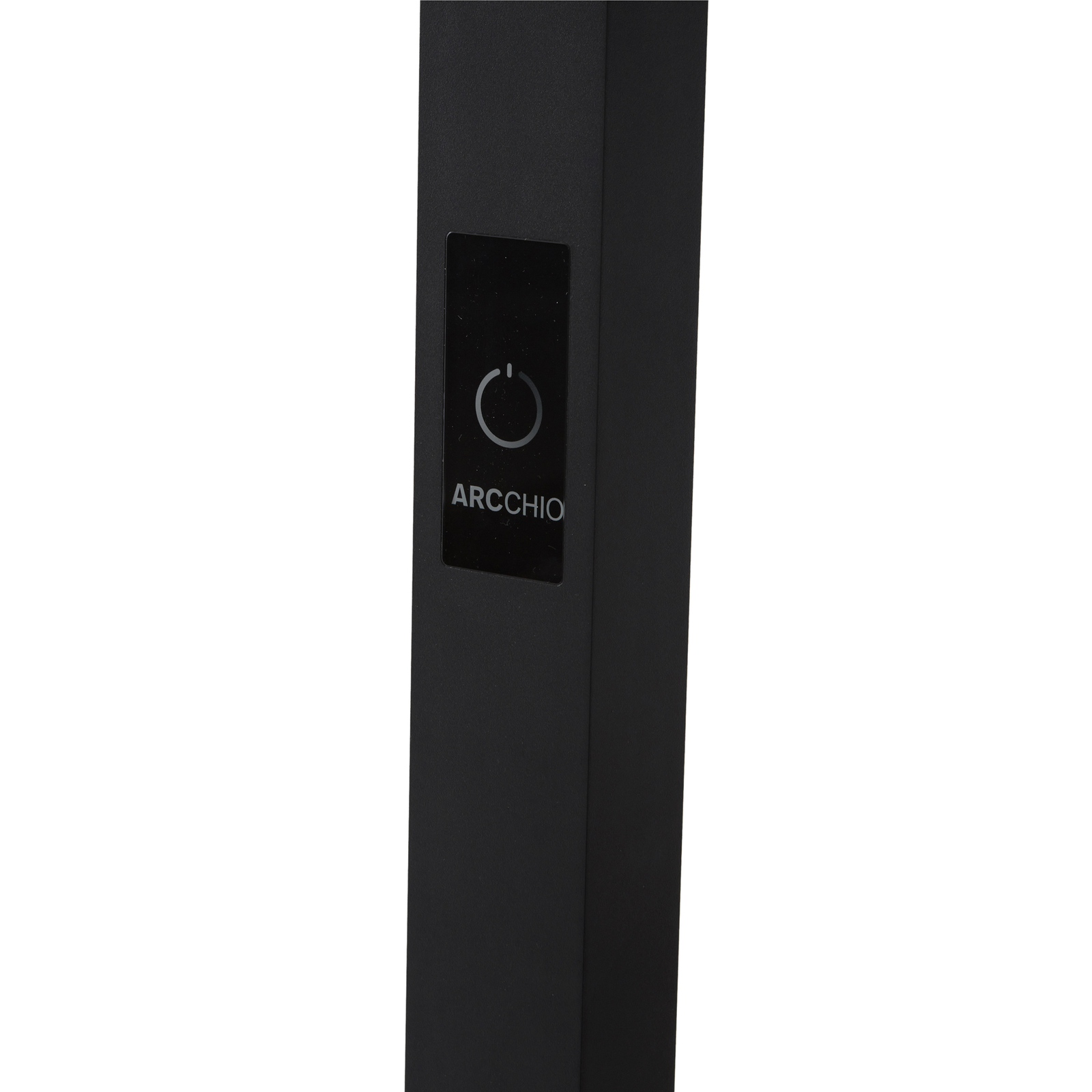 Arcchio Finix LED-Stehleuchte schwarz 80 W dimmbar