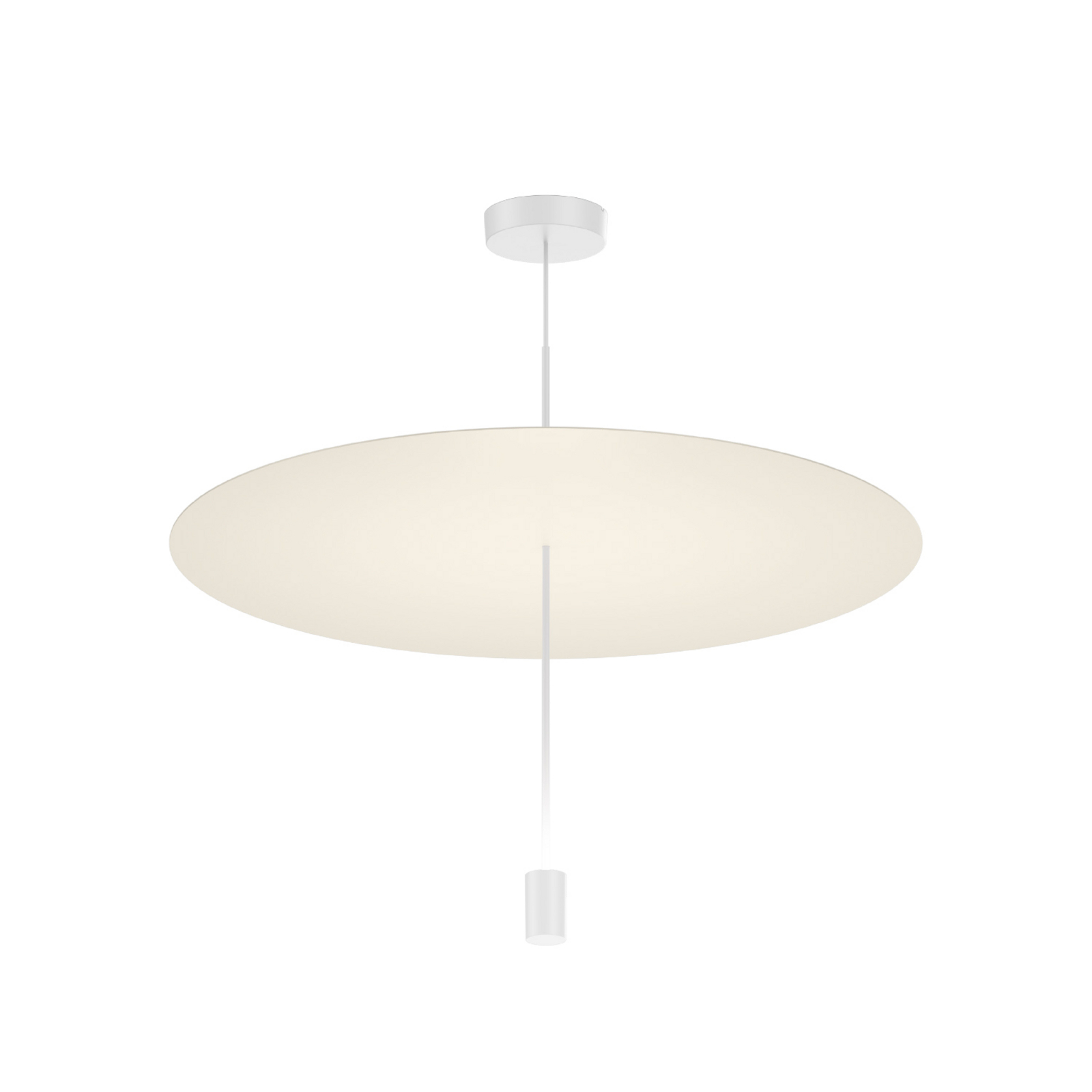 WEVER & DUCRÉ LED висяща лампа Shedda Ø 70 см, цвят „live simple“, 2700 K
