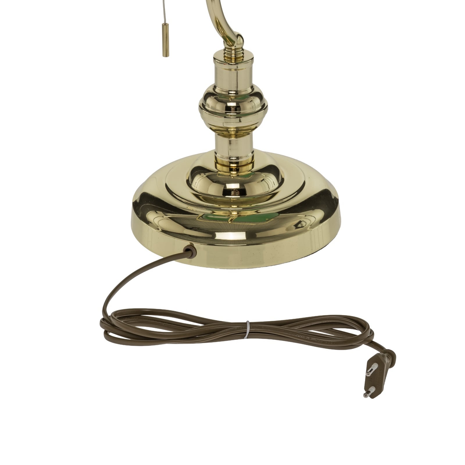Lampa stołowa Lindby Milenka, mosiądz, wysokość 39 cm, metal Lampa stołowa Lindby Milenka, mosiądz, wysokość 39 cm, metal