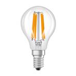 OSRAM LED lemputė lašas E14 1,2W su siūlu 2700K 255lm