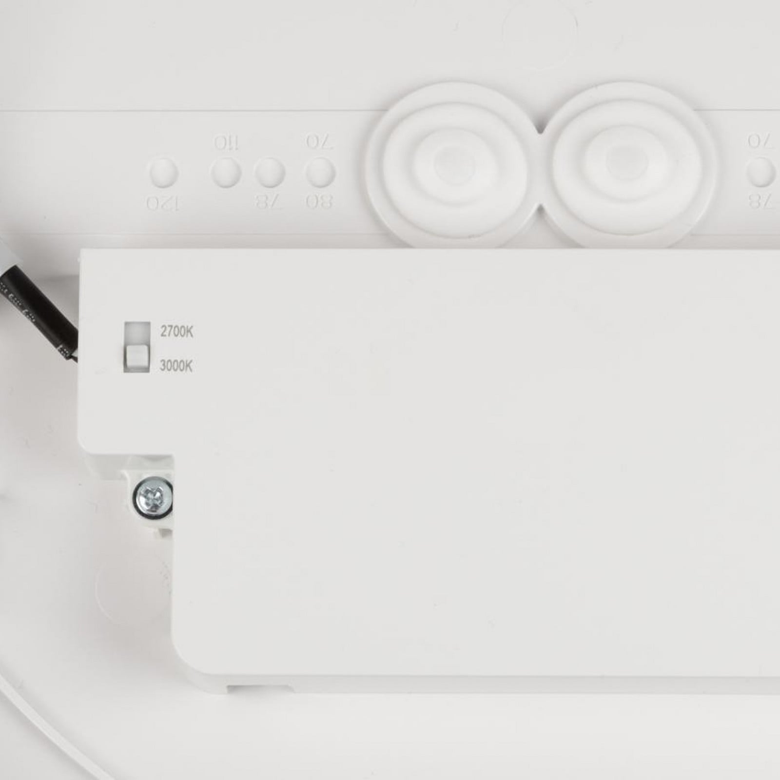 SLV plafonieră LED Decona Ø 30 cm alb metal CCT - Baie - Modern - Aluminiu