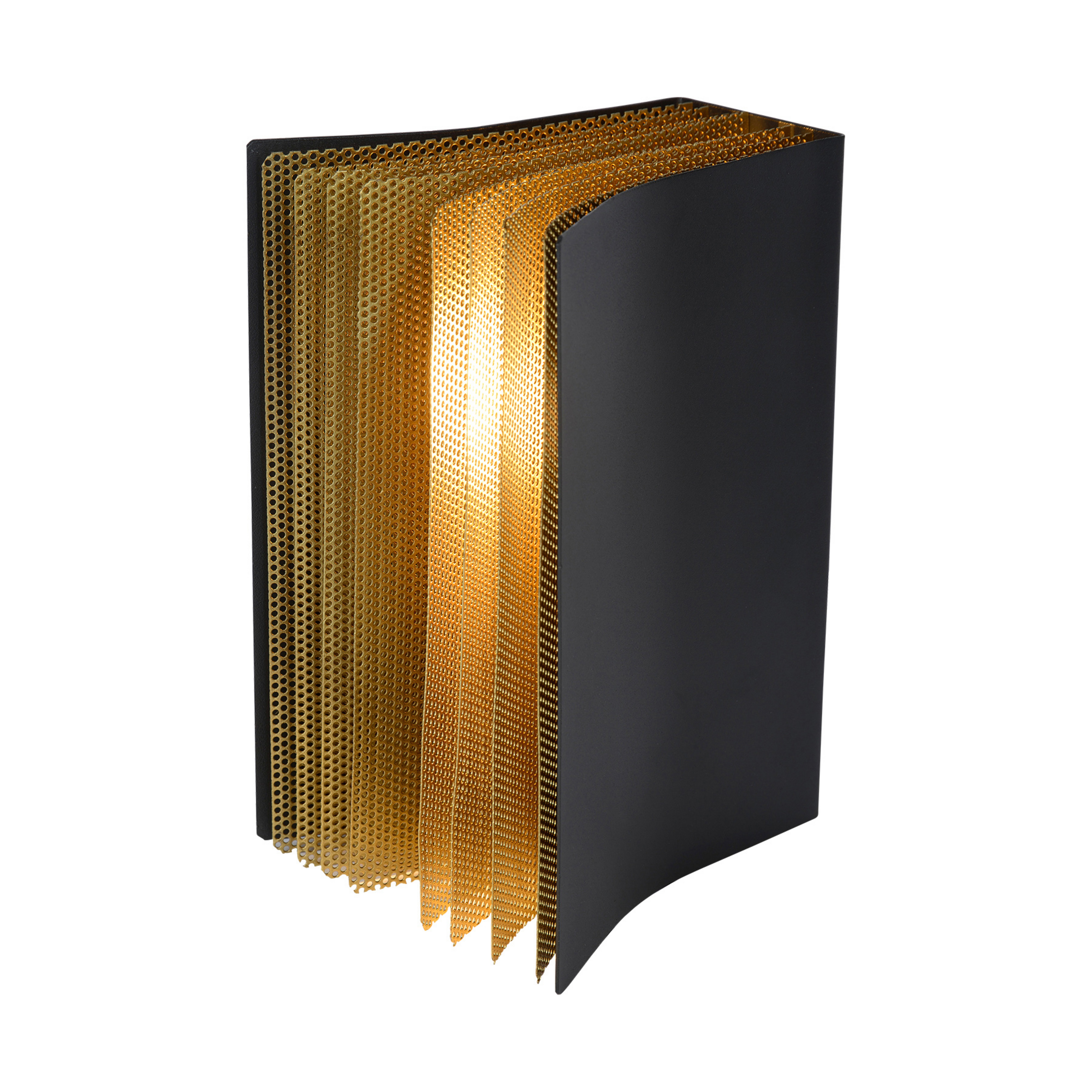 Tischleuchte Extravaganza Livret, gold/schwarz