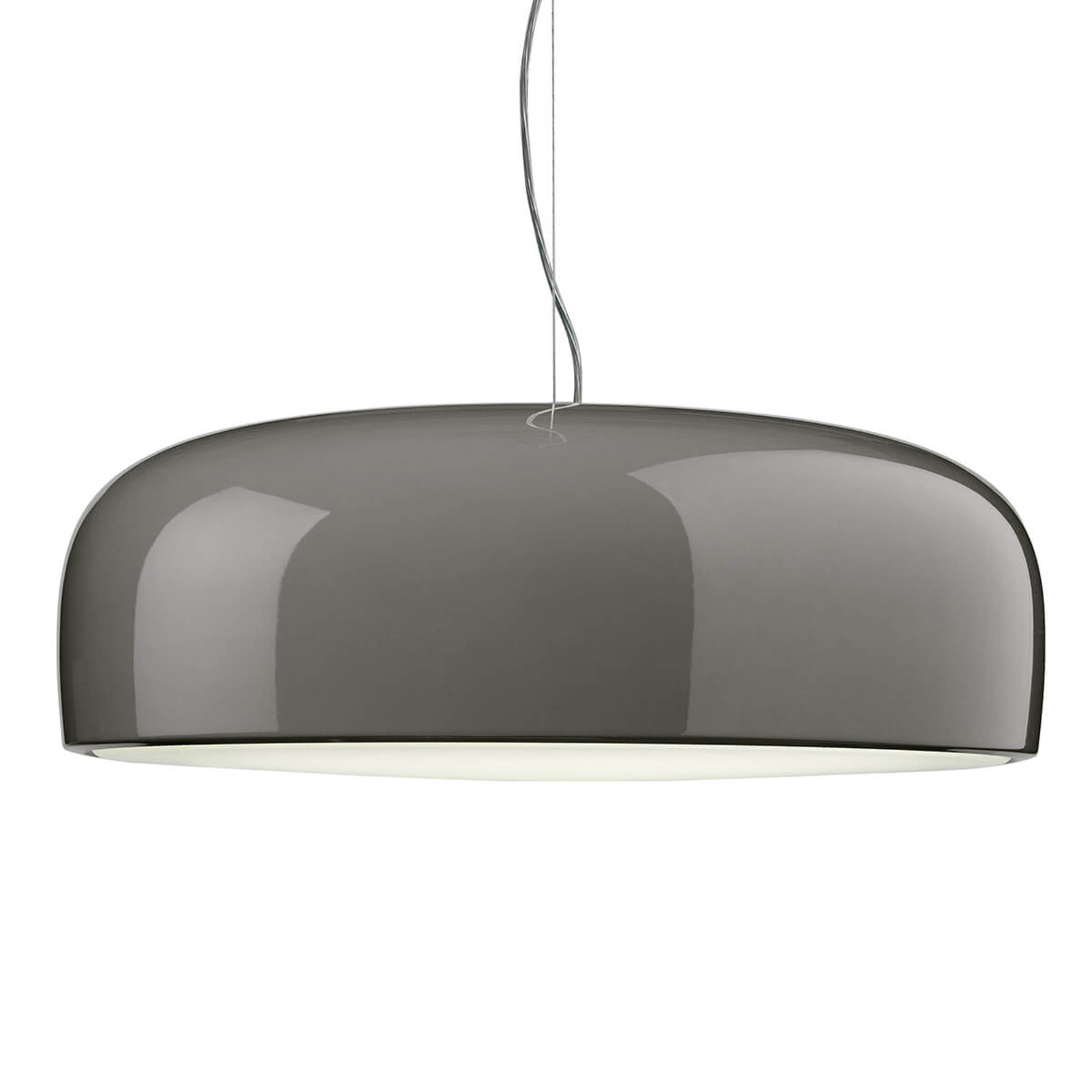 Flos Smithfield - Brown Pendant Lamp, for Living / Dining Room, Aluminium, polycarbonate, R7s 117.6 mm, 230 W, energy efficiency: A++, H: 21.5 cm