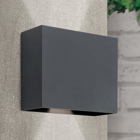 LED-Wandleuchte Akzent Winkel variabel schwarz