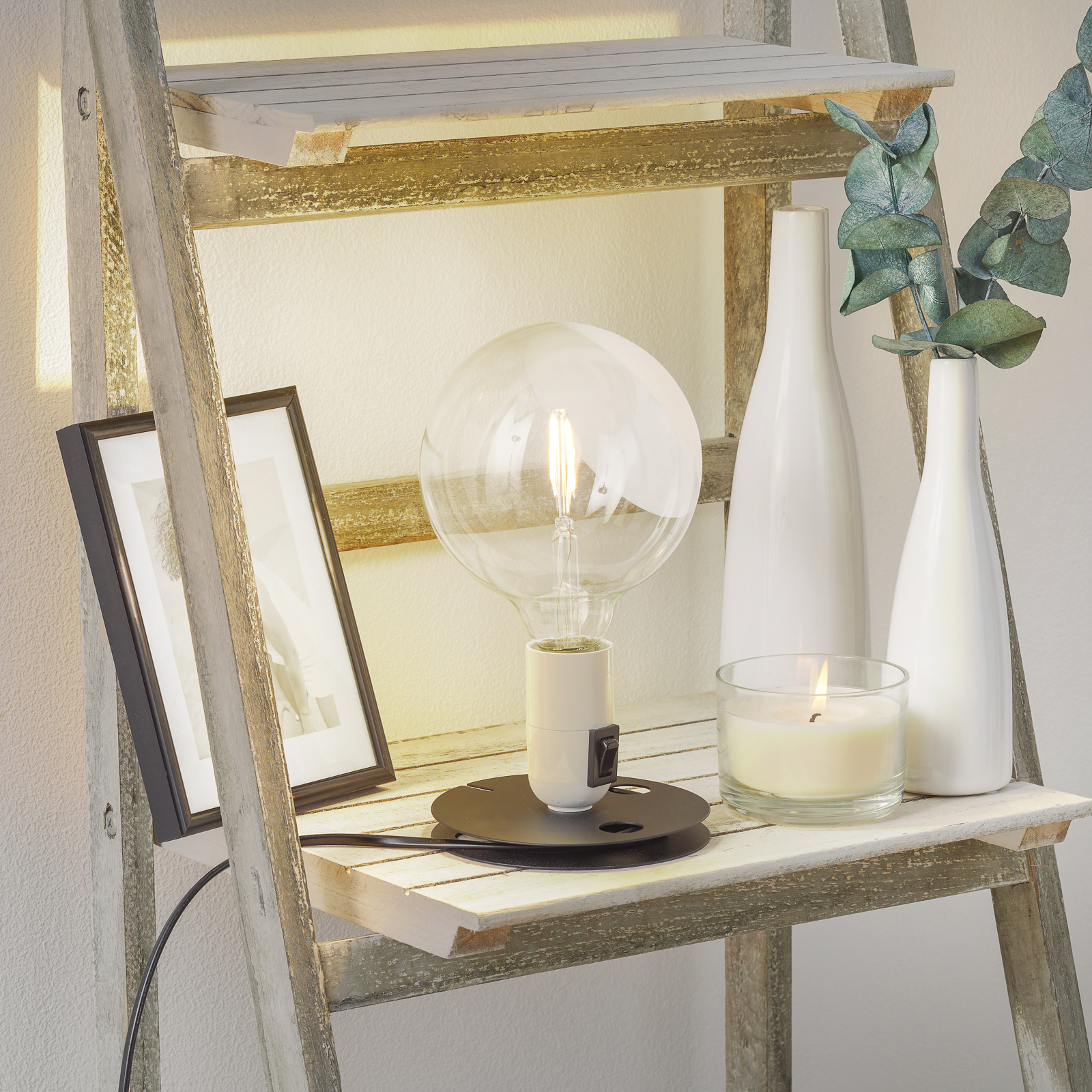FLOS Lampadina LED table lamp, 70s style