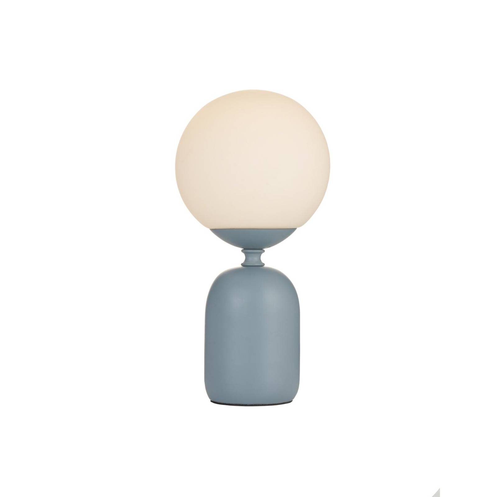 Pauleen Glowing Charm Tischlampe Keramikfuß blau