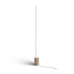 Philips Hue Gradient Signe Oak LED floor lamp