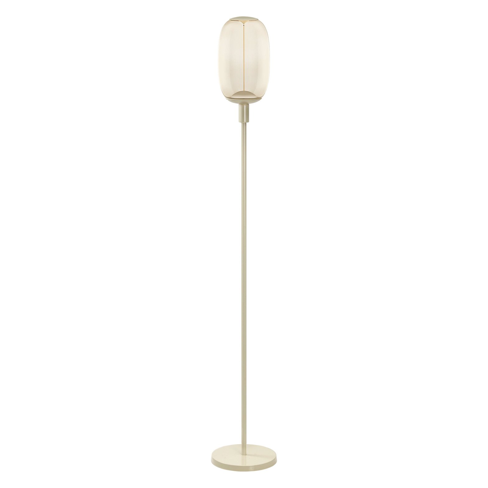 LEDVANCE stojacia lampa Decor Stick E27, výška 146 cm, béžová