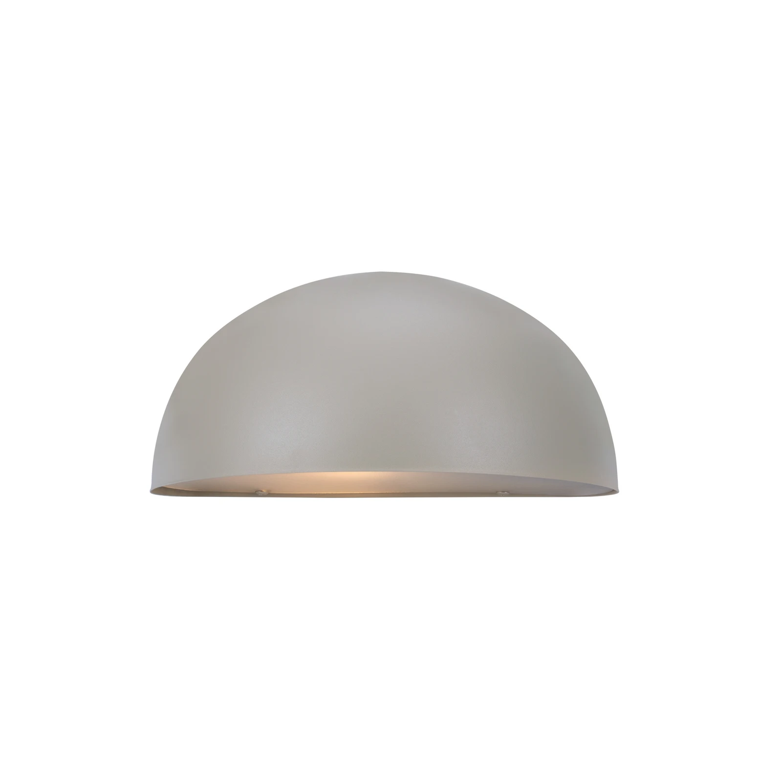 Scorpius outdoor wall light, metal, sand-coloured