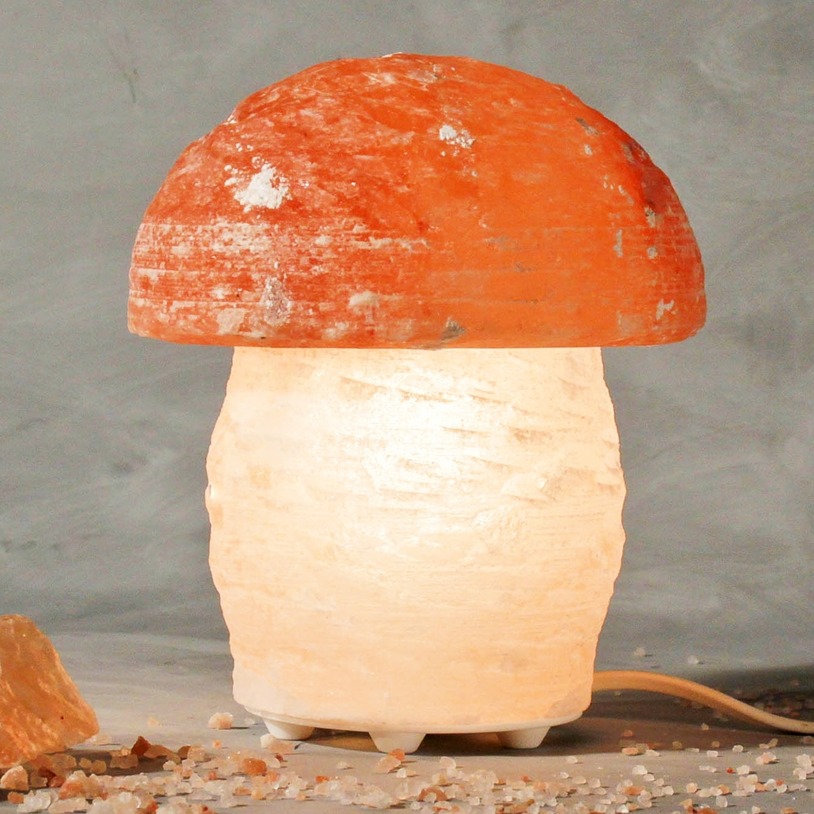 mushroom salt lamp