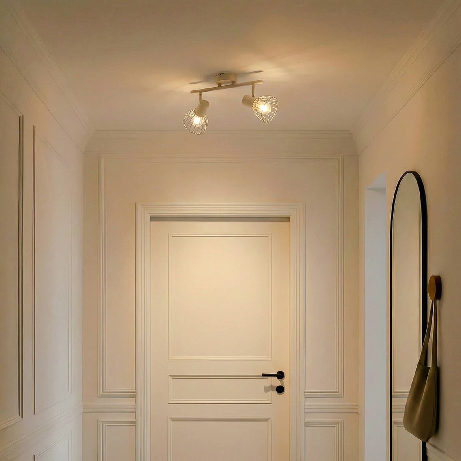 Piena 2 Deckenleuchte Beige - Lindby