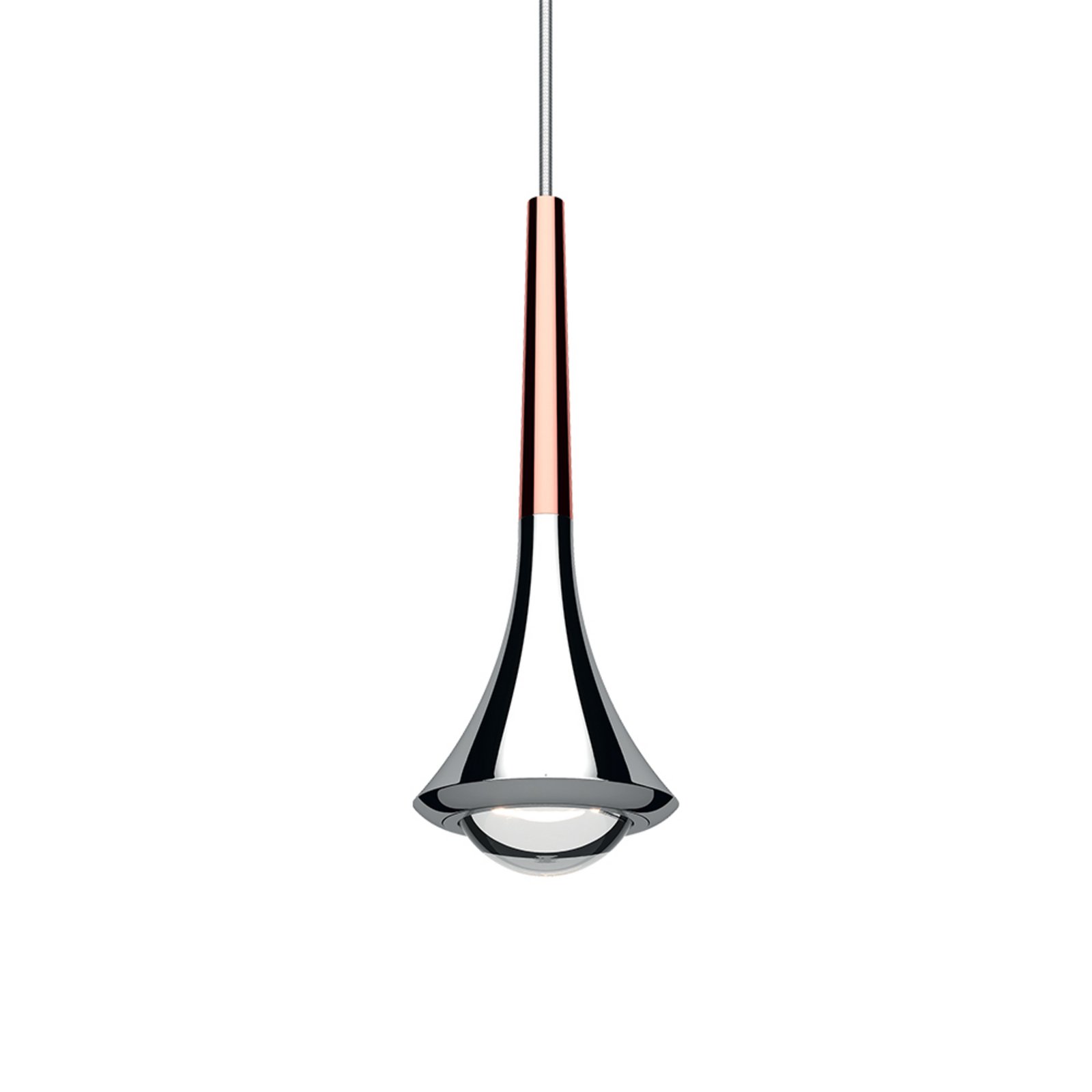 Rain Lampada a Sospensione 2700K Oro Rosa - Lodes